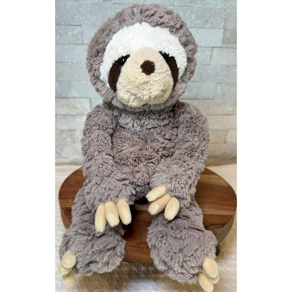 MARY MEYER Grey Putty Sloth Nursery Soft Plush Toy